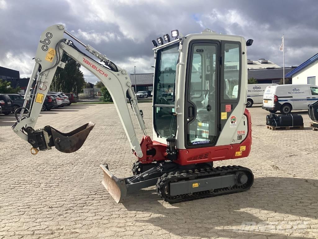 Takeuchi TB 216 Minigravemaskiner