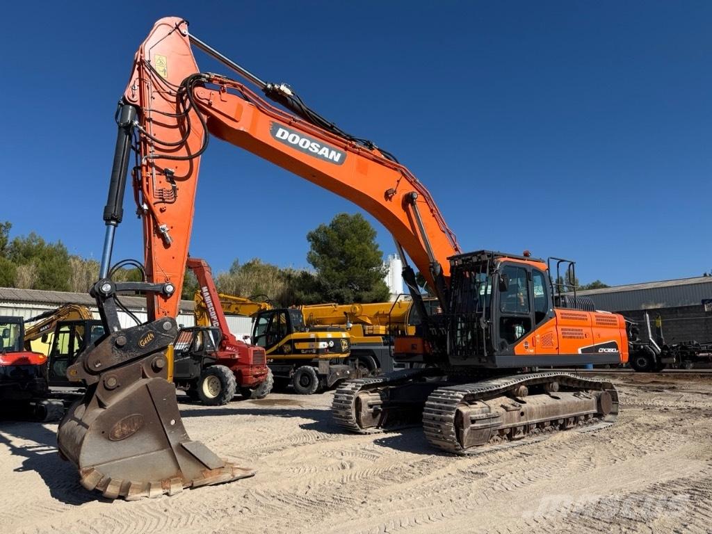 Doosan DX 380 LC Gravemaskiner på larvebånd