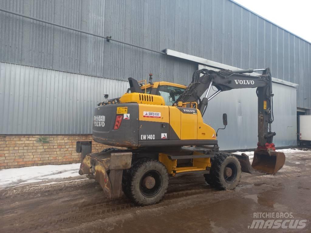 Volvo EW 140 D Gravemaskiner på hjul