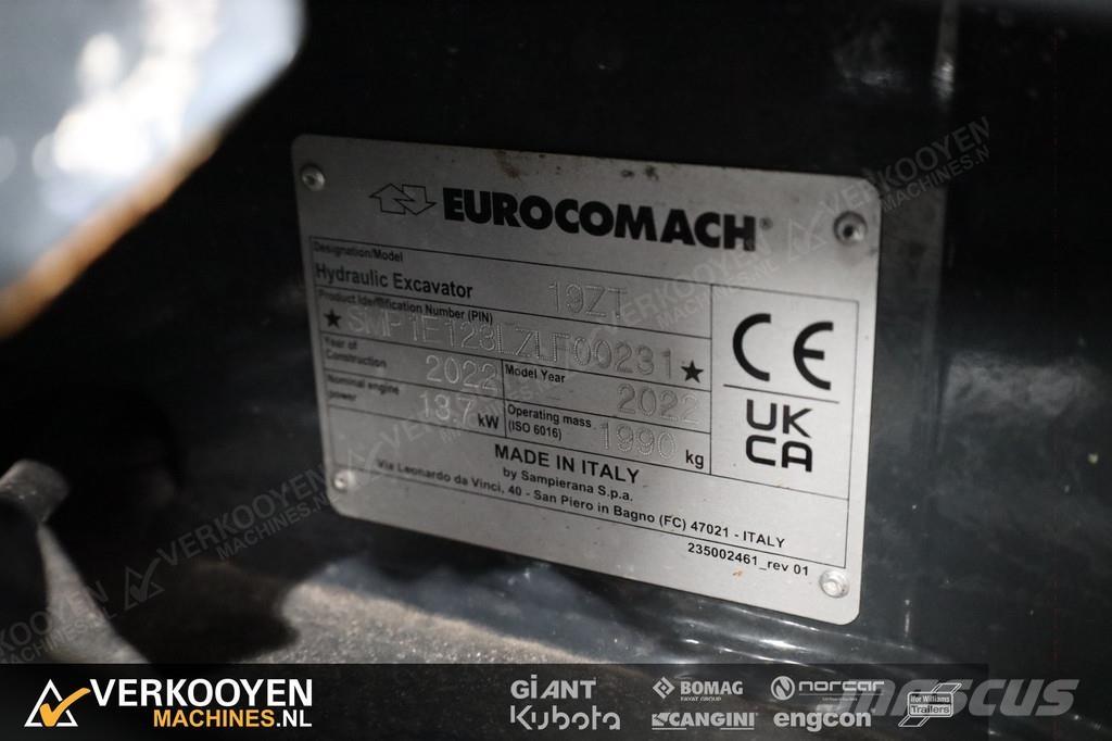 Eurocomach 19ZT Minigravemaskiner