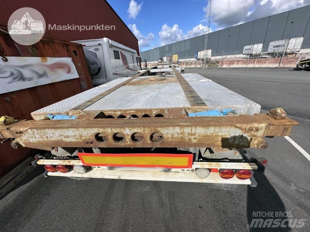 Fliegl SDS 400 Semi-trailer med containerramme
