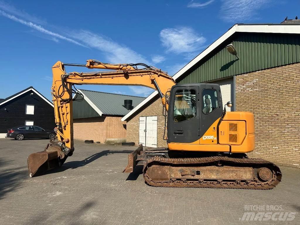 CASE CX135 SR Gravemaskiner på larvebånd