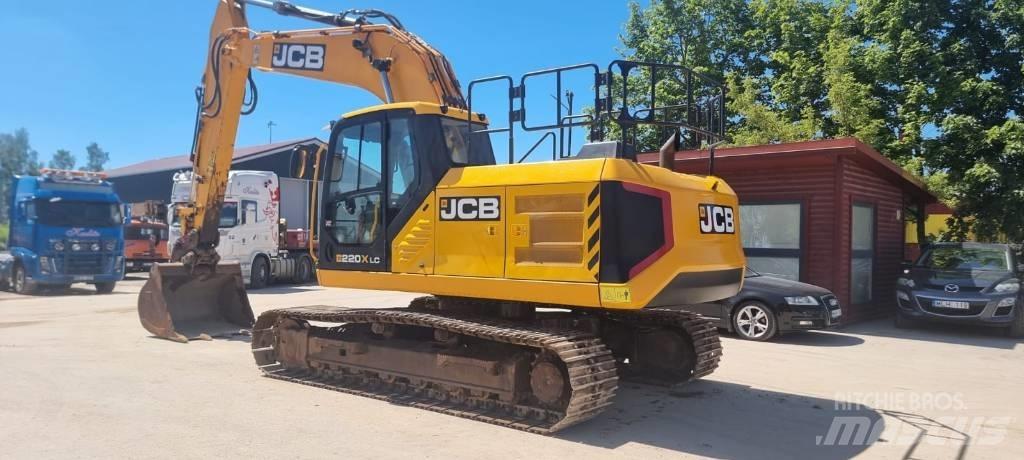 JCB 220 XL Gravemaskiner på larvebånd