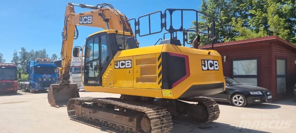 JCB 220 XL Gravemaskiner på larvebånd