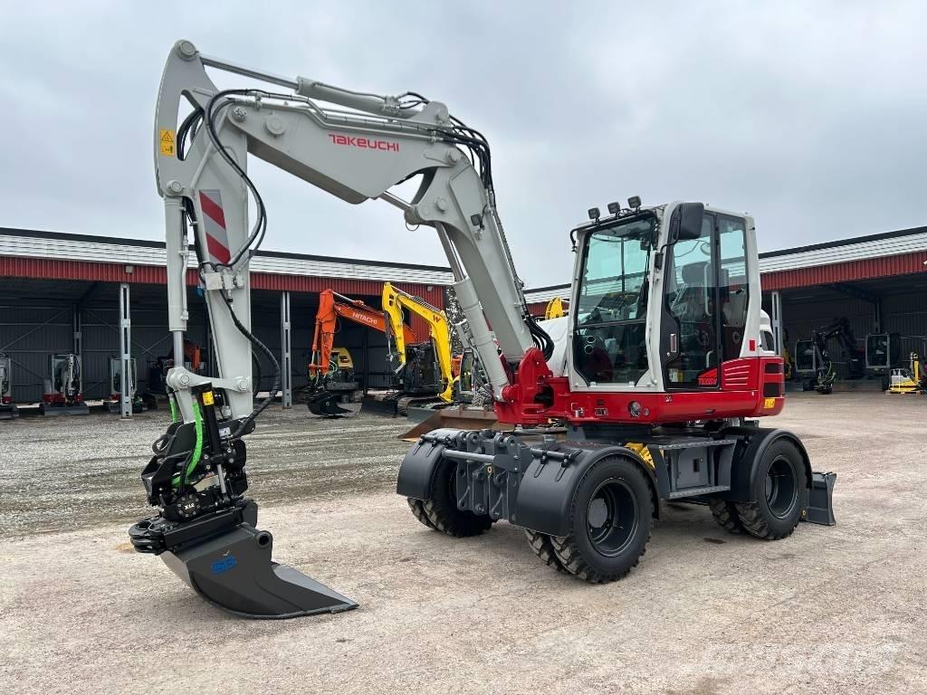 Takeuchi TB395W Gravemaskiner på hjul