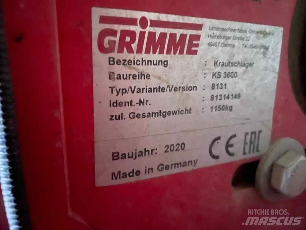 Grimme KS 3600 Kartoffelmaskiner - Andet udstyr