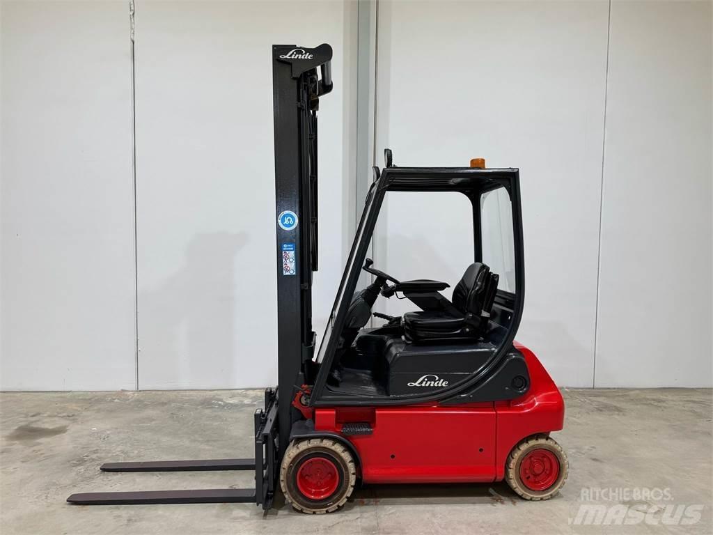 Linde E18P 02 El gaffeltrucks