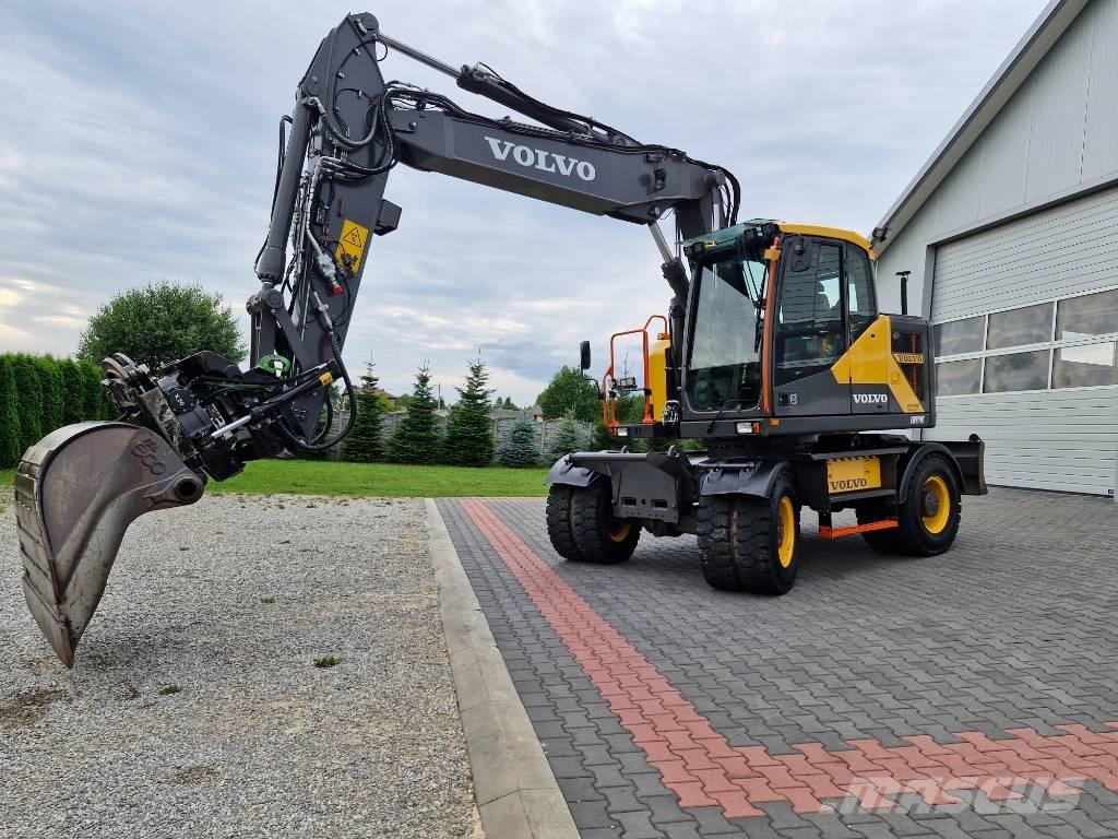 Volvo EWR 170 E Gravemaskiner på hjul