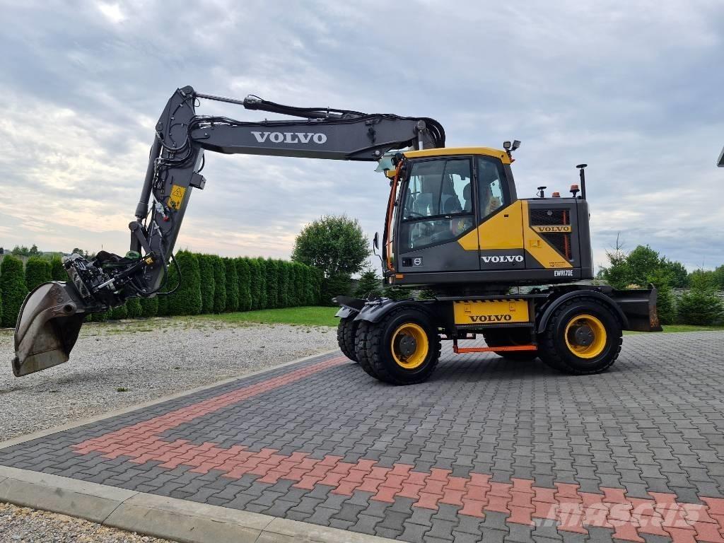 Volvo EWR 170 E Gravemaskiner på hjul