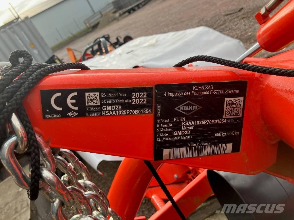 Kuhn GMD 280 Græsslåmaskiner