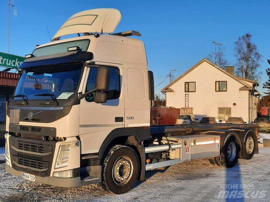 Volvo FM-13 Lastbiler med containerramme / veksellad