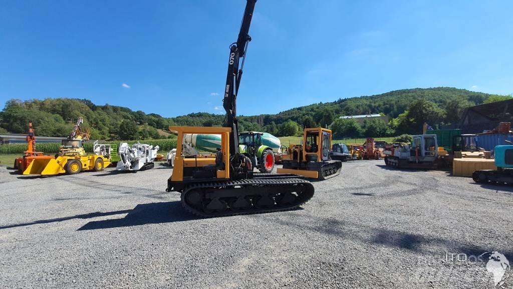 Morooka MST 800 E Kraner på larvebånd