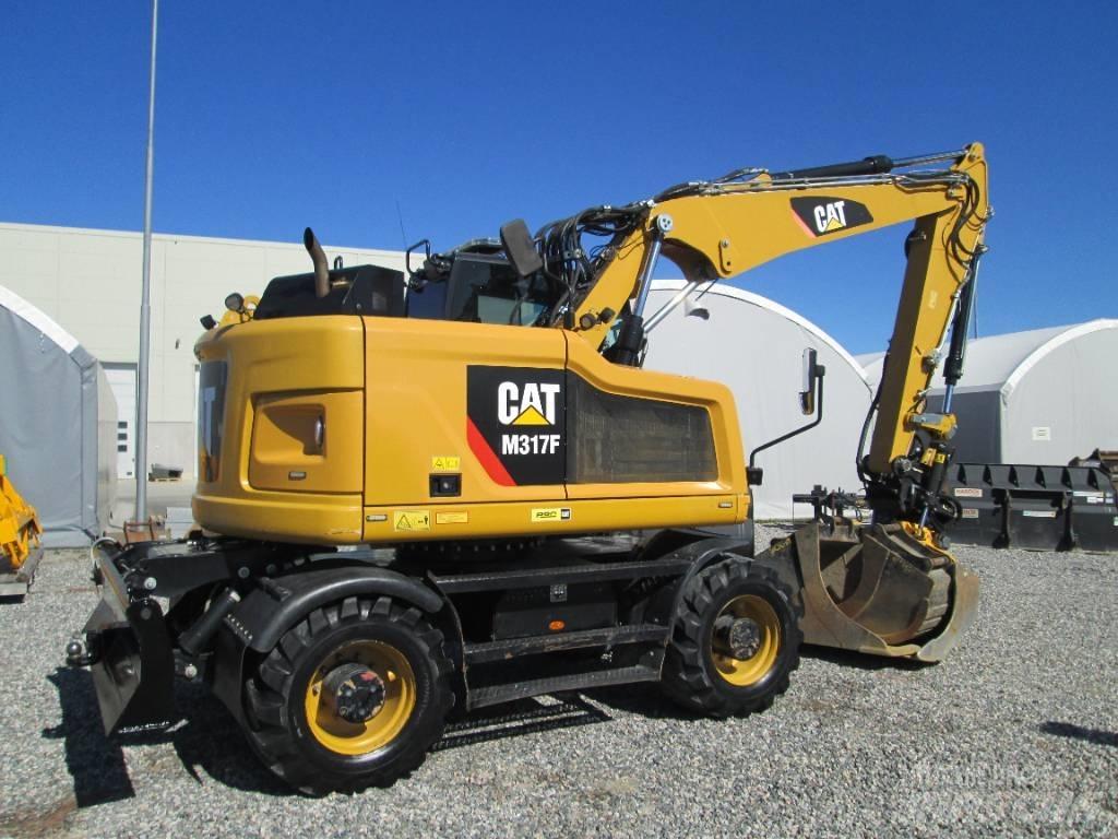 CAT M 317F Gravemaskiner på hjul