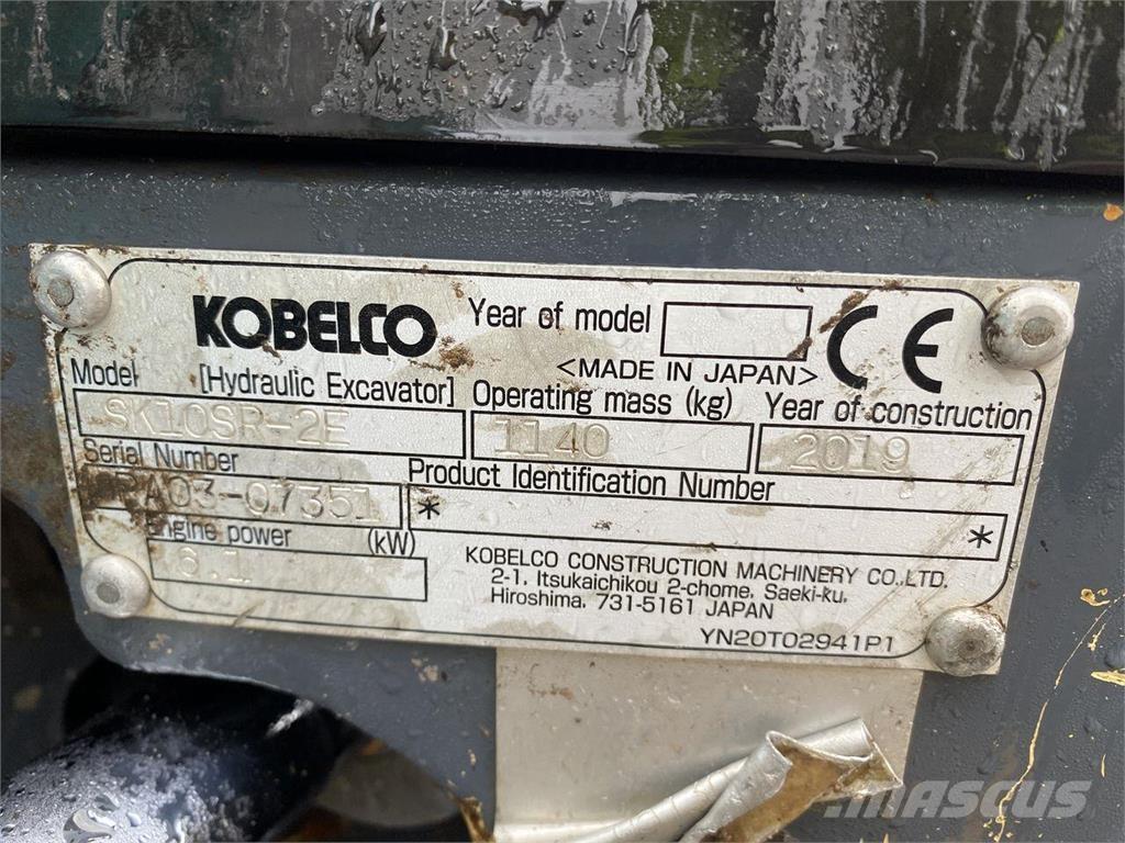 Kobelco SK10SR-2 Gravemaskiner på hjul