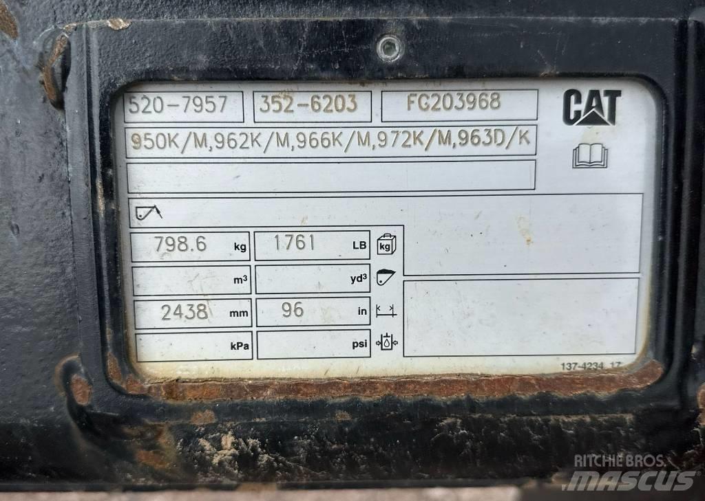 CAT 950M Læssemaskiner på hjul