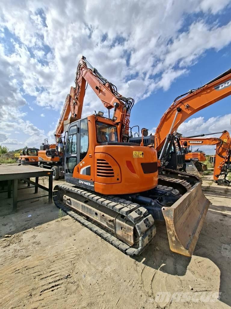 Doosan DX 140 LCR Gravemaskiner på larvebånd