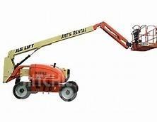 JLG 600 AJ Bomlift Bomlifte med knækarm