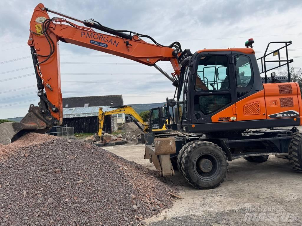 Doosan DX165WR-7 Gravemaskiner på hjul