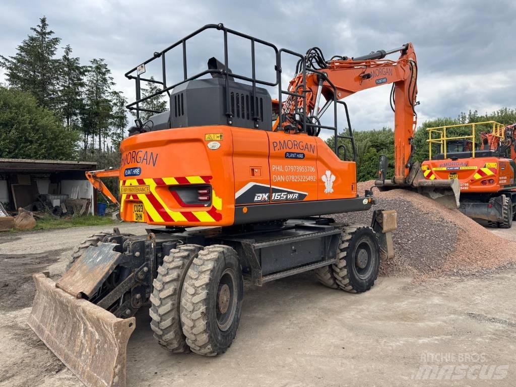 Doosan DX165WR-7 Gravemaskiner på hjul