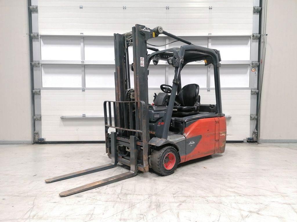 Linde E18L-02 El gaffeltrucks