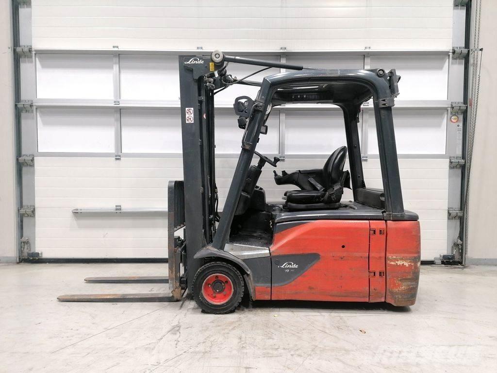 Linde E18L-02 El gaffeltrucks