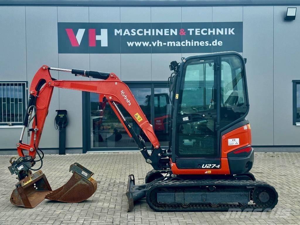 Kubota U 27-4 Minigravemaskiner