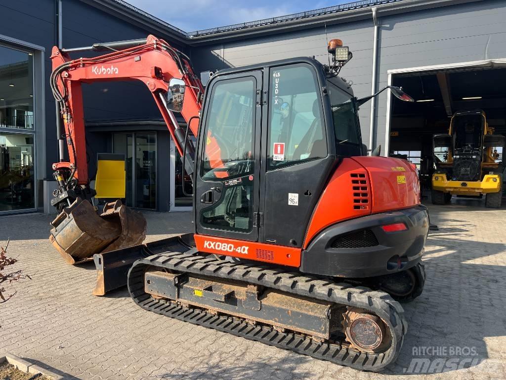 Kubota KX 080-4 Midi-gravemaskiner 7t - 12t