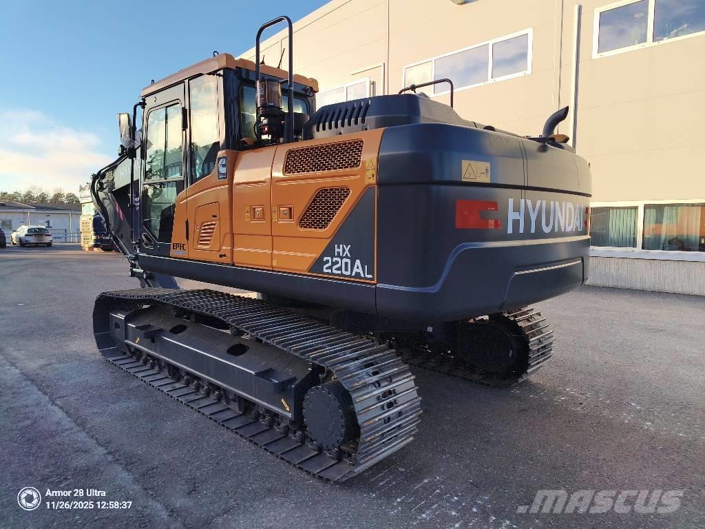 Hyundai HX 220 AL Gravemaskiner på larvebånd
