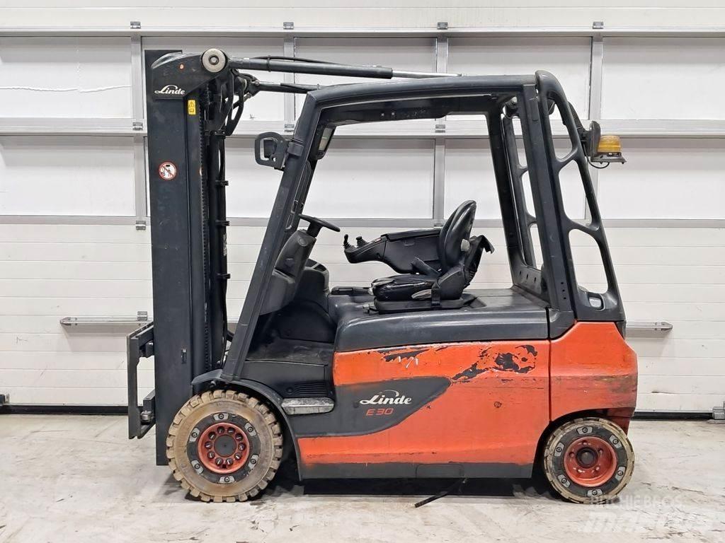 Linde E30L-01 El gaffeltrucks