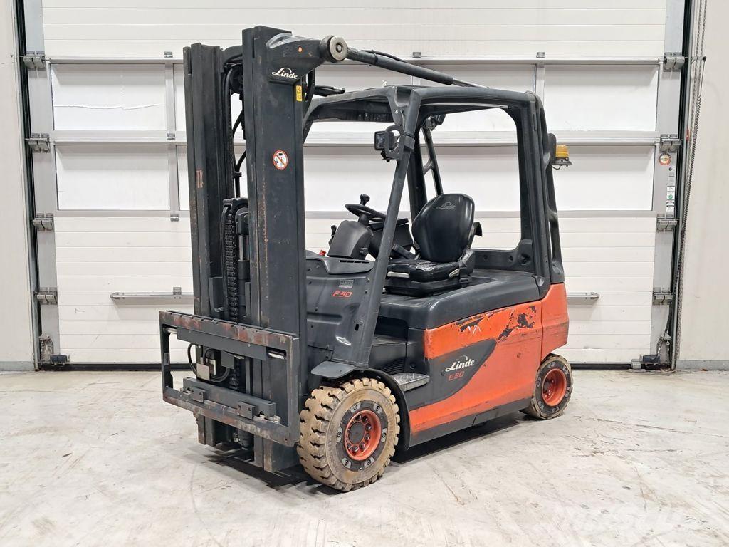 Linde E30L-01 El gaffeltrucks
