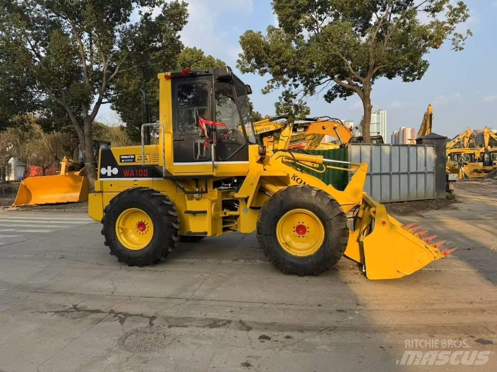 Komatsu WA100-1 Læssemaskiner på hjul