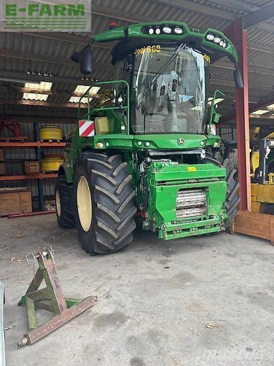 John Deere 8600 Finsnittere