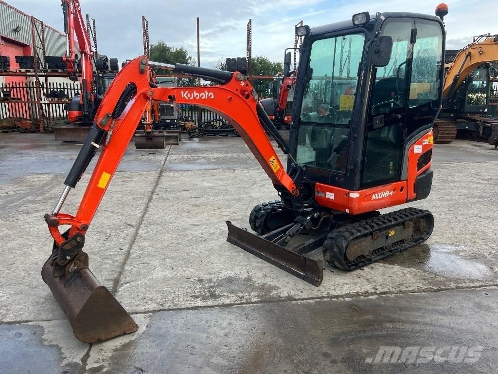 Kubota KX 018-4 Minigravemaskiner
