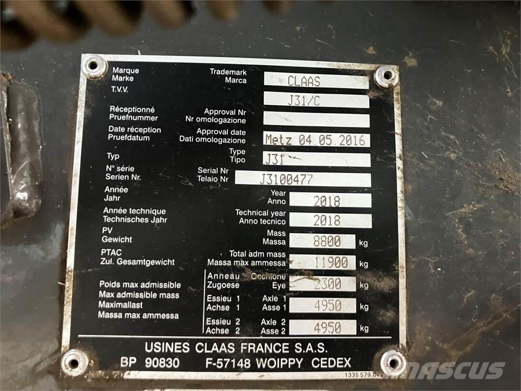 CLAAS 5200 FC Pressere til firkantede baller