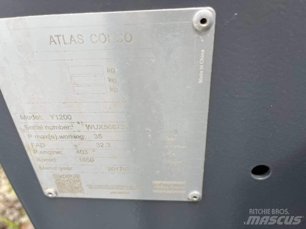 Atlas Copco Y1200 Kompressorer