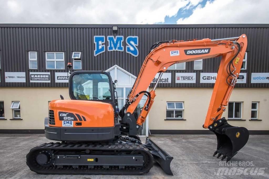Doosan DX 85 R Midi-gravemaskiner 7t - 12t