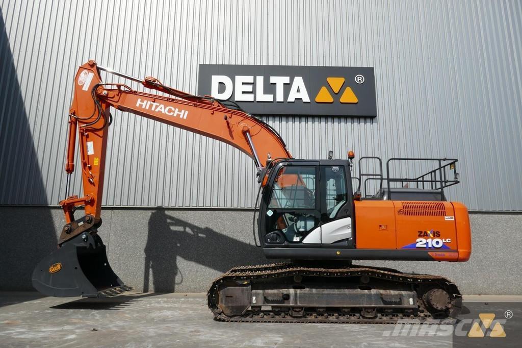 Hitachi ZX210LC-6 Gravemaskiner på larvebånd