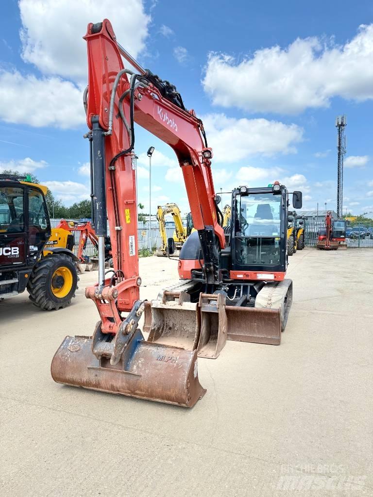 Kubota KX 080-4 Midi-gravemaskiner 7t - 12t