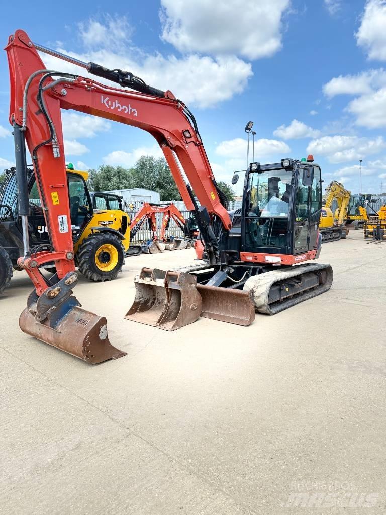 Kubota KX 080-4 Midi-gravemaskiner 7t - 12t