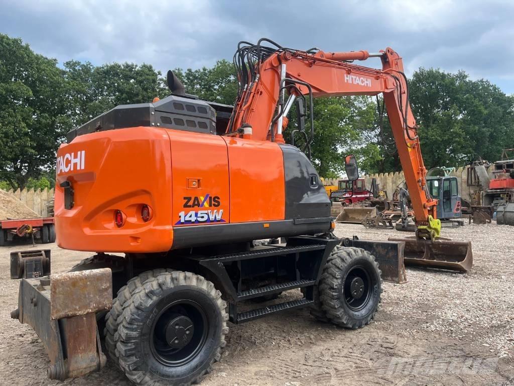 Hitachi ZX 145 W-6 Gravemaskiner på hjul