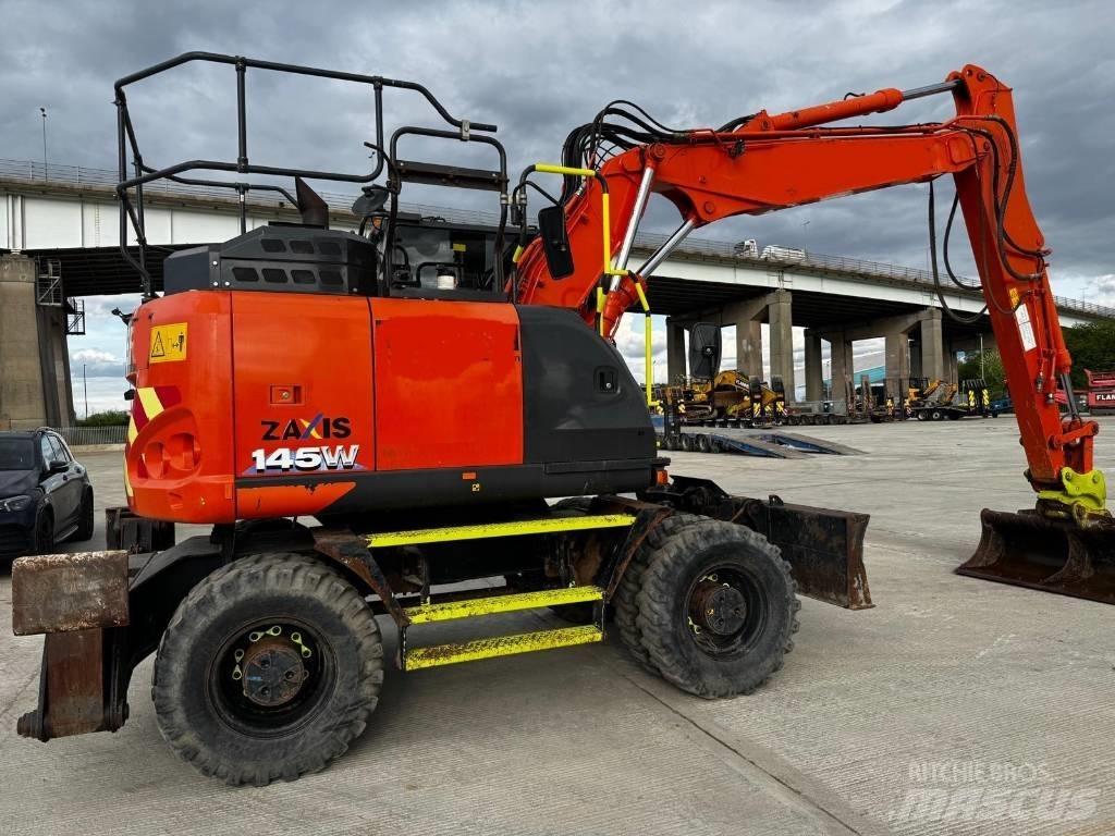 Hitachi ZX 145 W-6 Gravemaskiner på hjul