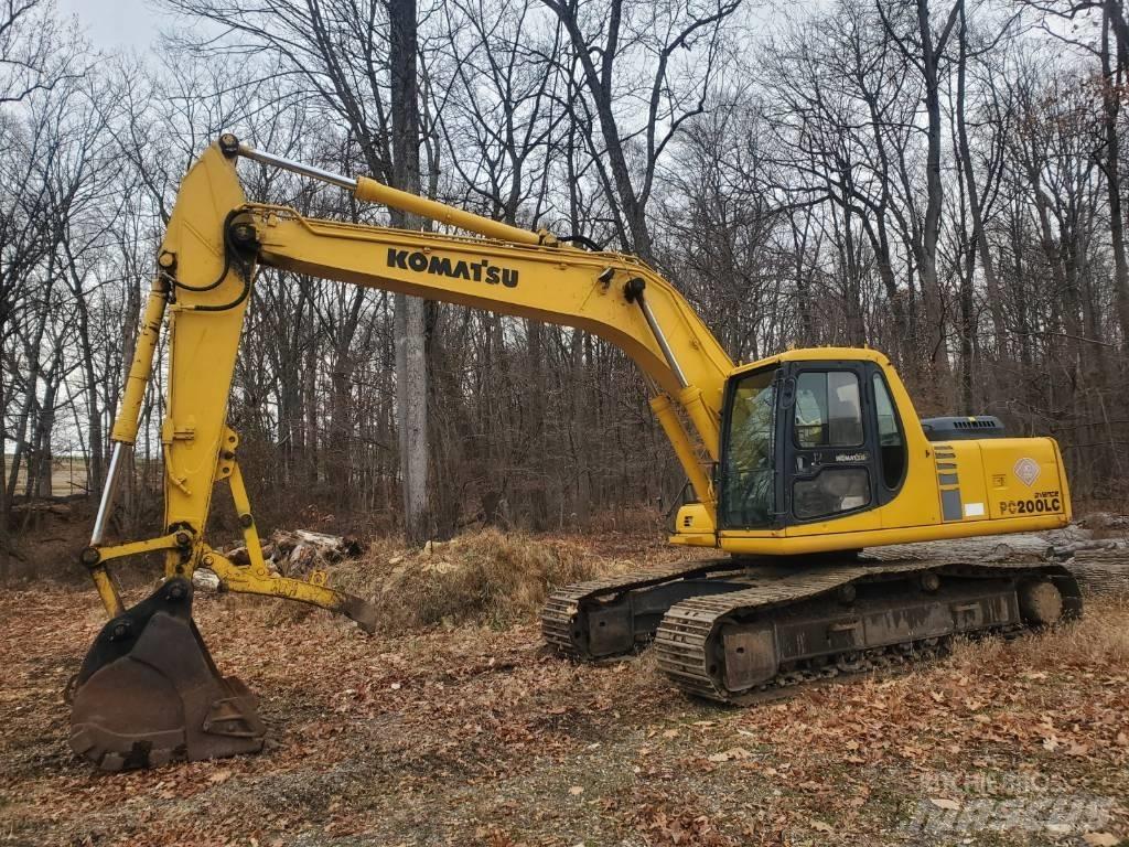 Komatsu PC200LC Gravemaskiner på larvebånd