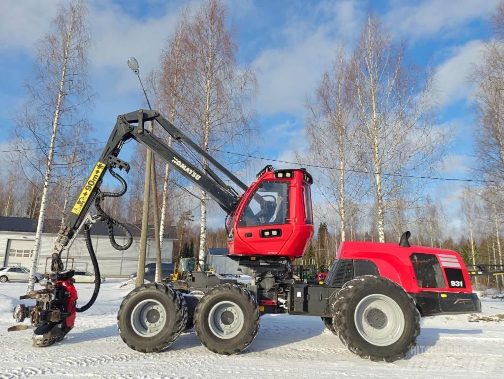 Komatsu 931 Skovningsmaskiner