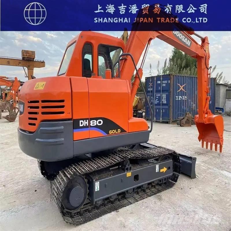 Doosan DH 80 Gravemaskiner på larvebånd