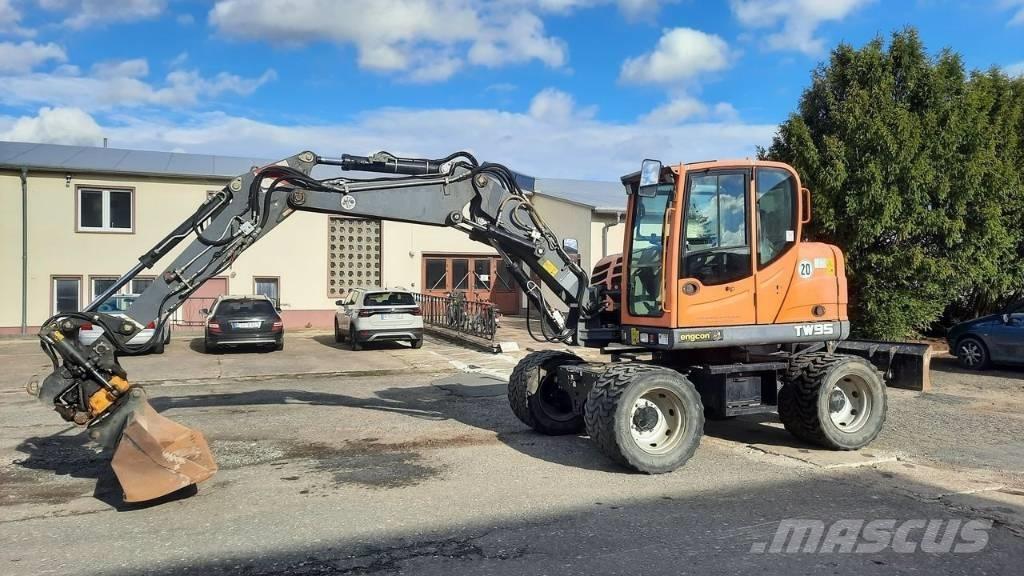 Terex TW 95 Gravemaskiner på hjul
