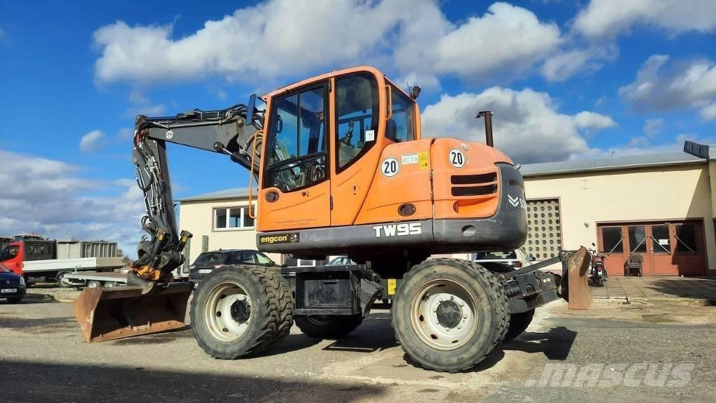 Terex TW 95 Gravemaskiner på hjul