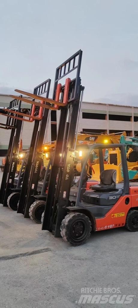Toyota 8 FD 30 Diesel gaffeltrucks