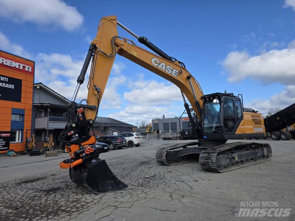 CASE CX 250 E LC Gravemaskiner på larvebånd