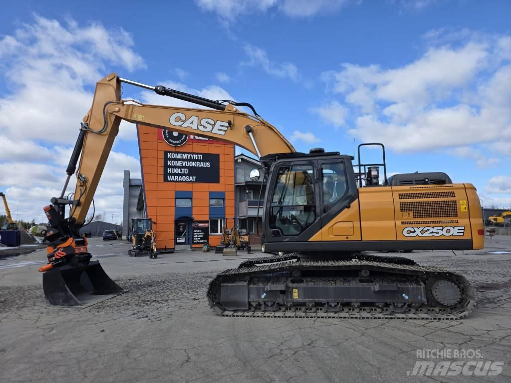 CASE CX 250 E LC Gravemaskiner på larvebånd