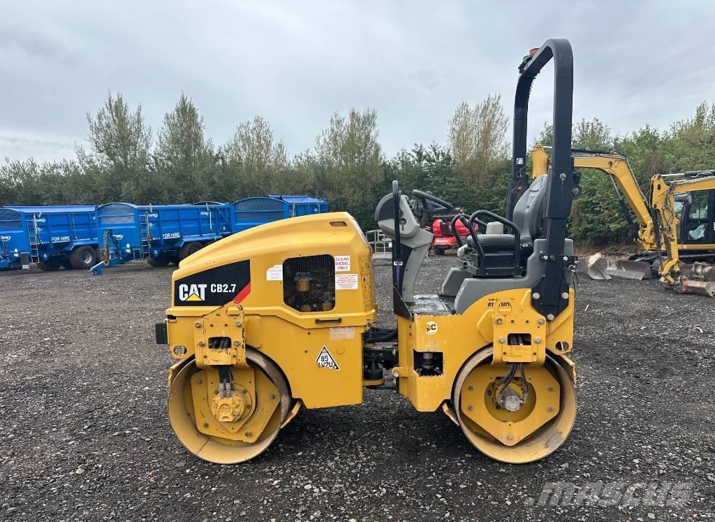 CAT CB 2.7 Tvilling tromle